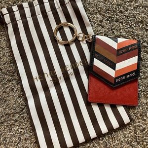 Henri Bendel Card holder Keychain